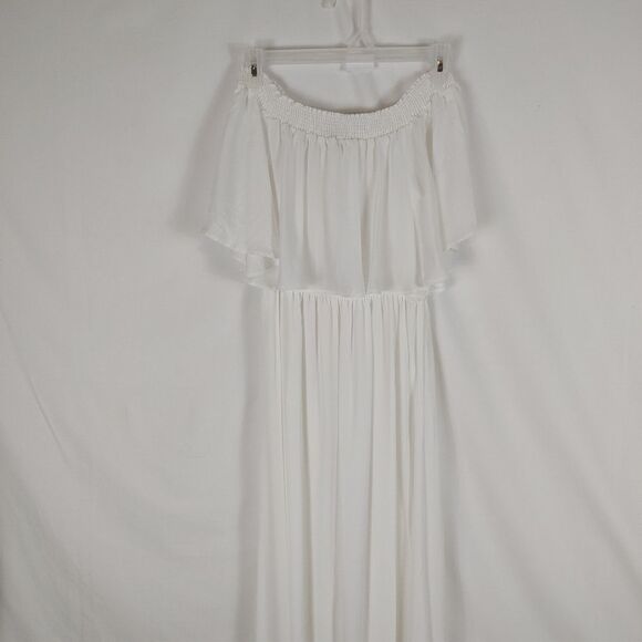Show Me Your Mumu Hacienda White Maxi Dress Women' - Picture 5 of 9